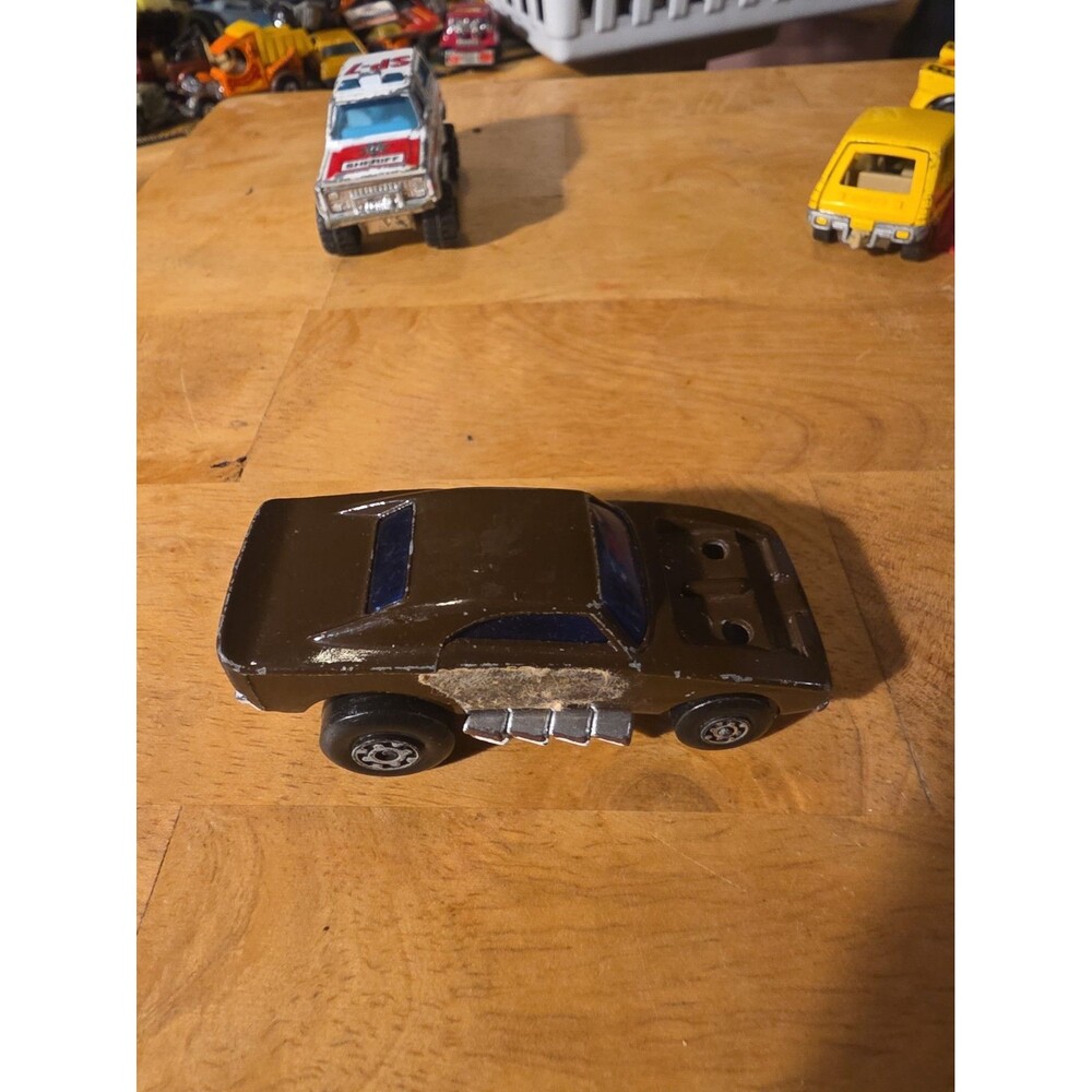 Lesney Matchbox Superfast #VII Brown Sugar Dodge Charger Fixer Upper